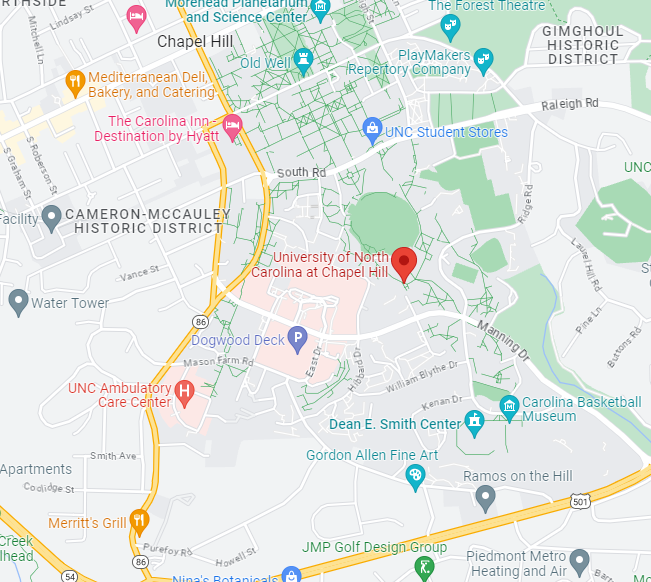 UNC overview map
